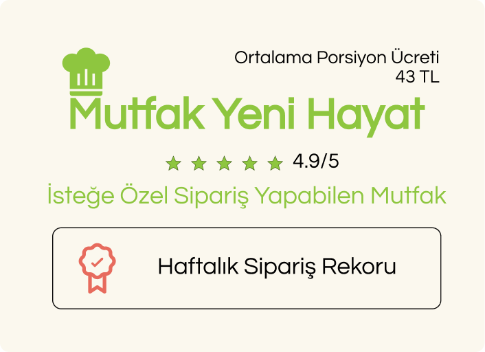Özel Yemek Siparişi